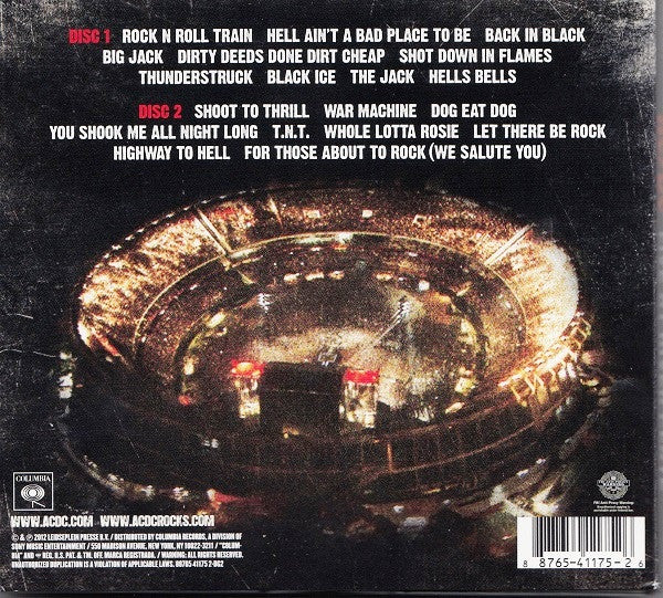 CD AC/DC – Live At River Plate 2 CDS Digipack - USADO
